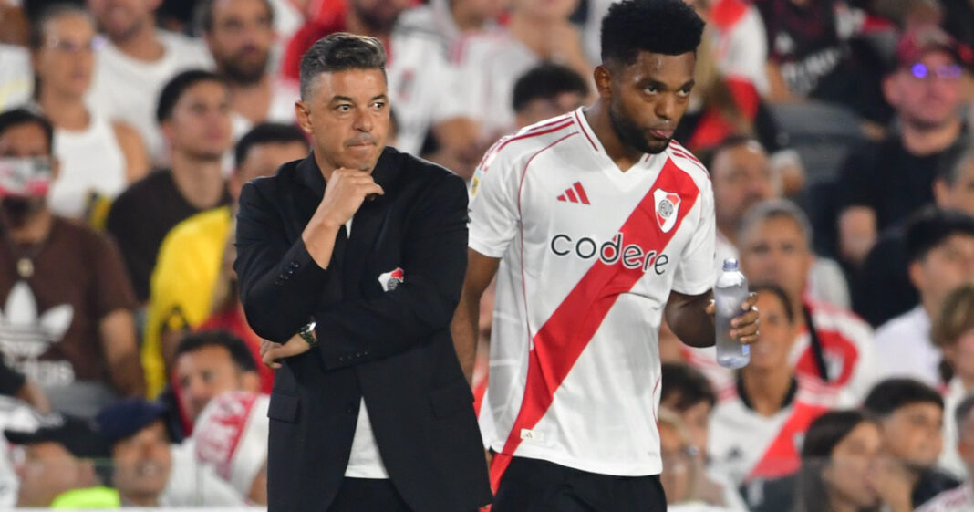 RIVER ESTUDIANTES gallardo borja
foto MARCELO CARROLL