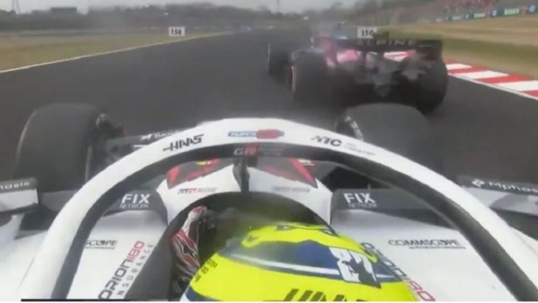 Oliver Bearman, piloto de Haas, en entrevista hablando del Gran Premio de Japón.