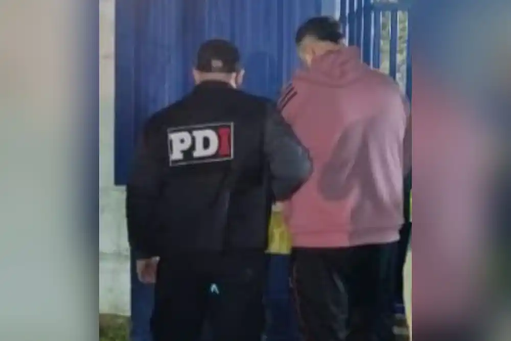 Operativo policial de la PDI en Villa Mugueta, departamento San Lorenzo, Santa Fe.