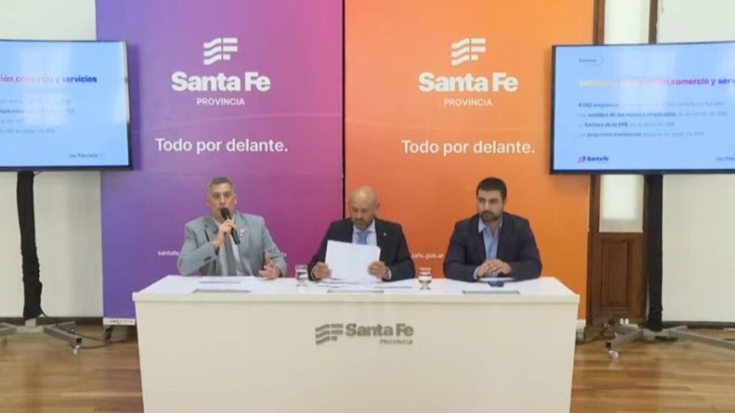 Ministros de Economía y Desarrollo Productivo de Santa Fe presentan informe de beneficios fiscales