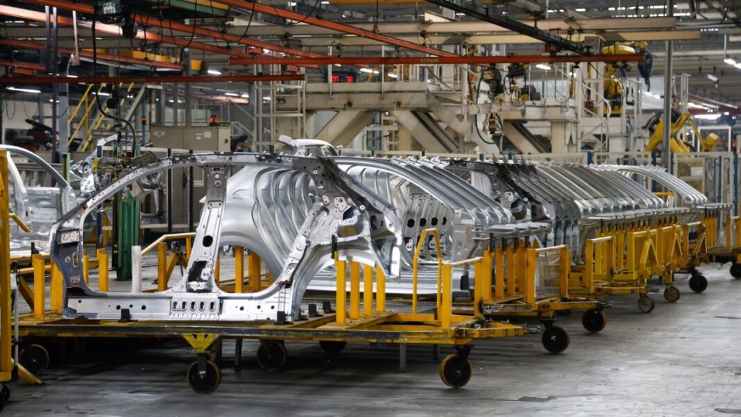 Fachada de una planta industrial en la provincia de Santa Fe