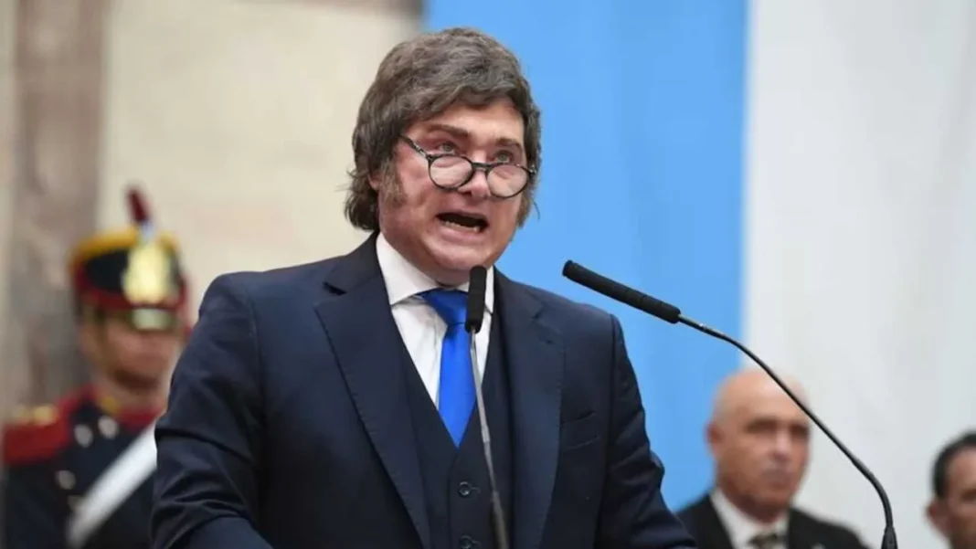 Gráfico de encuesta sobre desaprobación de la gestión de Javier Milei en abril de 2025