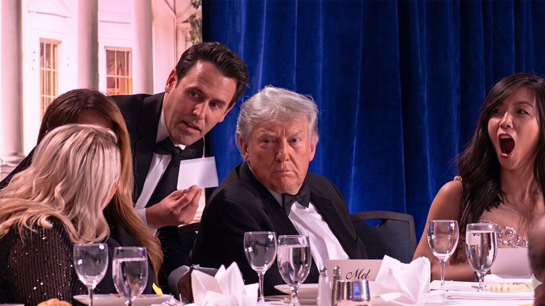 Agentes del Servicio Secreto escoltan a Donald Trump durante evacuación en cena de corresponsales en Washington