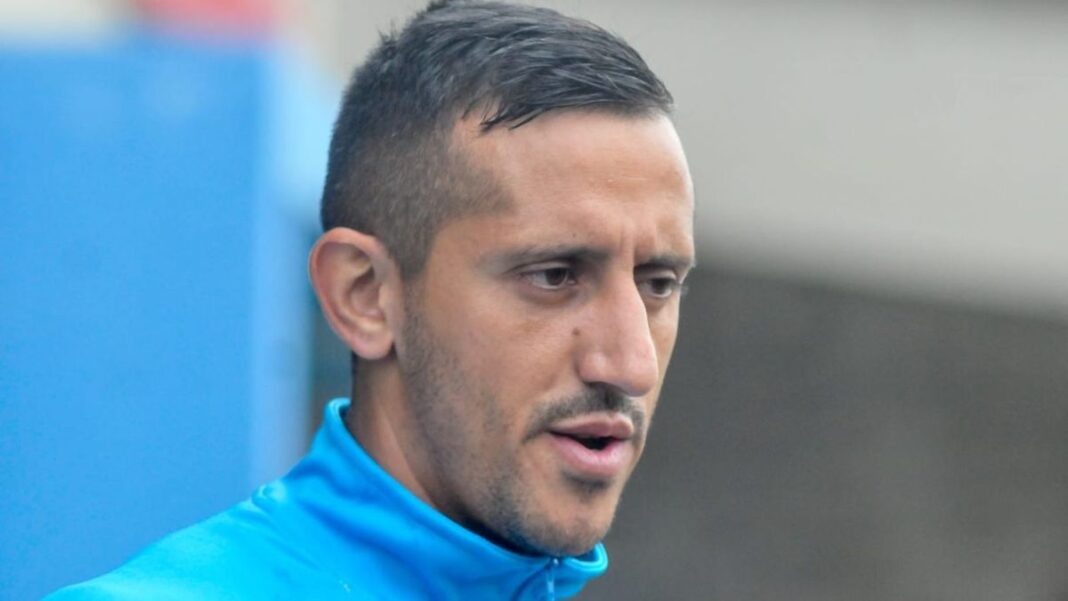 Futbolista Emiliano Endrizzi, defensor de Gimnasia y Esgrima de Jujuy.