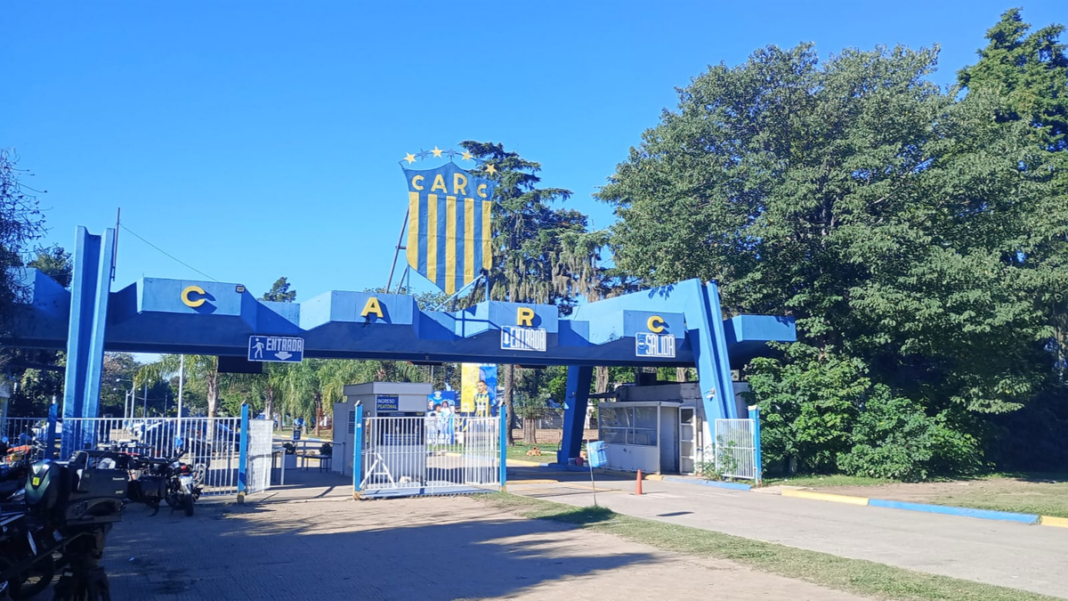 Vista exterior de la Ciudad Deportiva de Rosario Central en Granadero Baigorria
