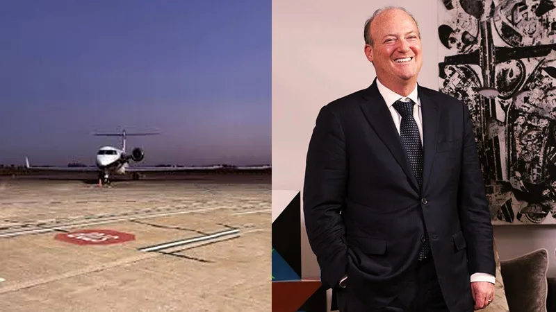 Gulfstream G600 en el aeropuerto de Sauce Viejo, Santa Fe