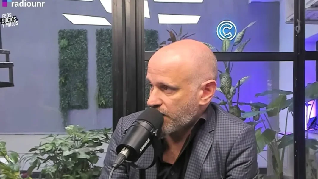 José Nanni, presidente de la Asociación de Abogados Penalistas de Rosario, durante la entrevista