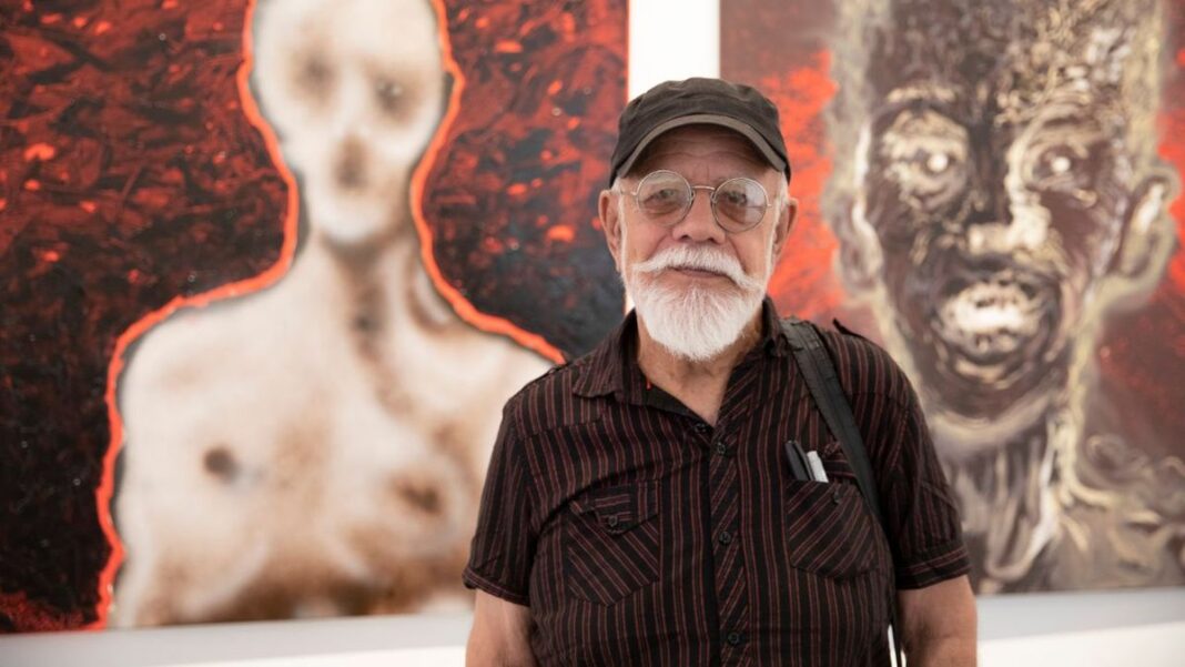 Muestra de serigrafías de Rocambole en la Universidad del Gran Rosario