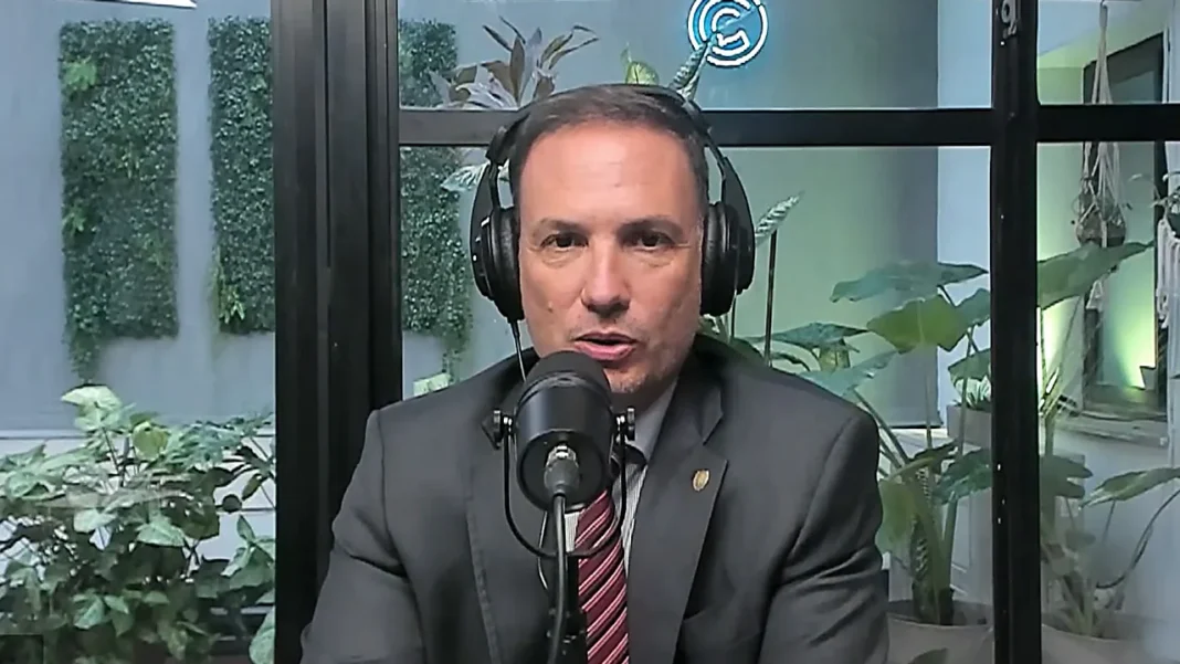 Lisandro Enrico, ministro de Obras Públicas de Santa Fe, en entrevista