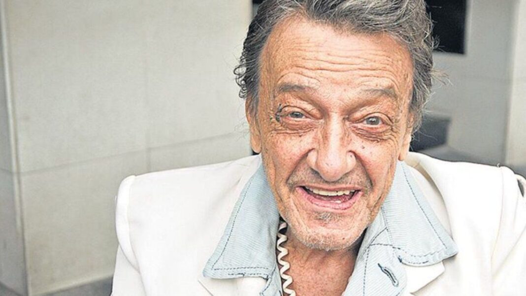 El músico Moris durante su visita a la ciudad de Rosario.