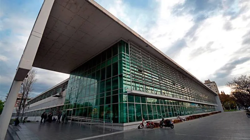 Zona de la balacera en el barrio Las Flores, Santa Fe, donde una mujer resultó herida.