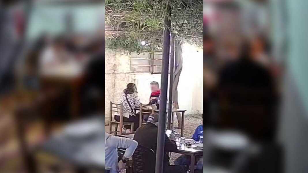 Fachada del restaurante La Cambicha, parrilla ubicada en la zona oeste de Rosario.