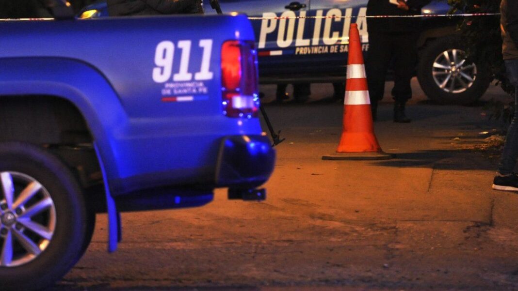 Operativo policial en zona sudoeste de la ciudad de Santa Fe