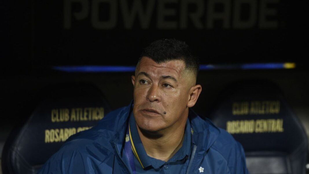 Jorge Almirón en conferencia de prensa tras el triunfo de Rosario Central