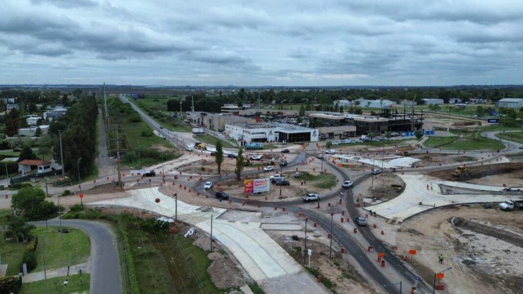 Obra de ampliación de la avenida Jorge Newbery en Rosario, Santa Fe