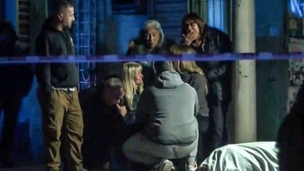 Supermercado en Sanguinetti al 5200, Rosario, donde ocurrió el ataque