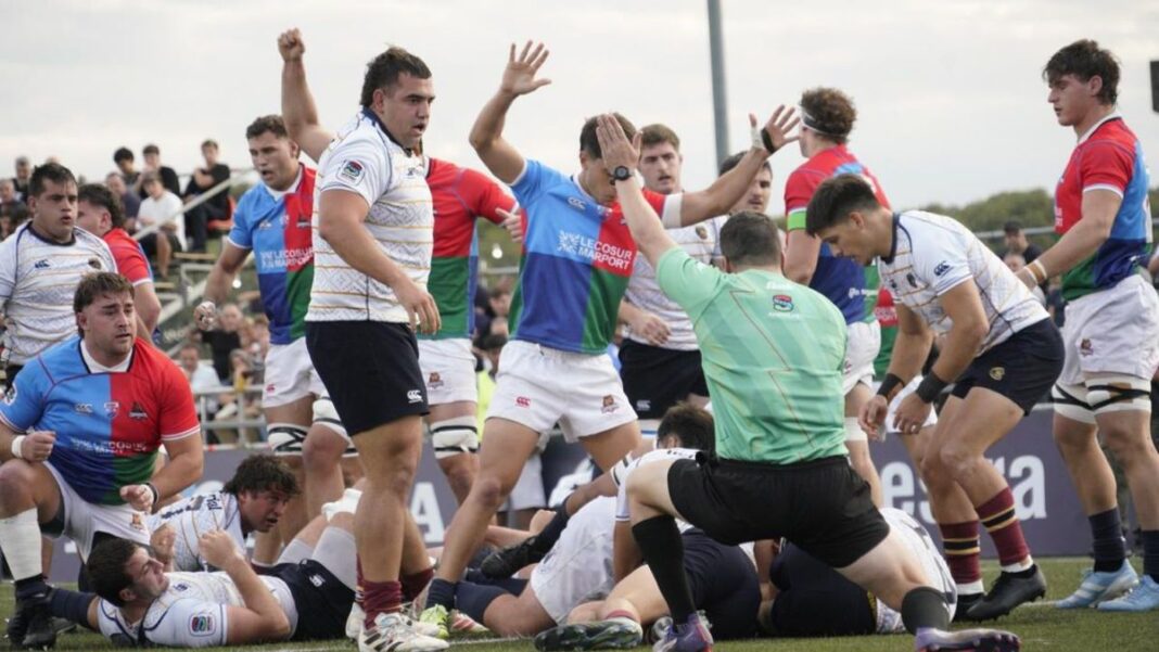 Partido de rugby entre Capibaras y Pampas en el Hipódromo de Rosario