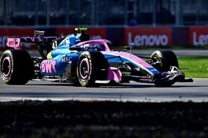 Franco Colapinto en el circuito Gilles Villeneuve durante la clasificación del Gran Premio de Canadá