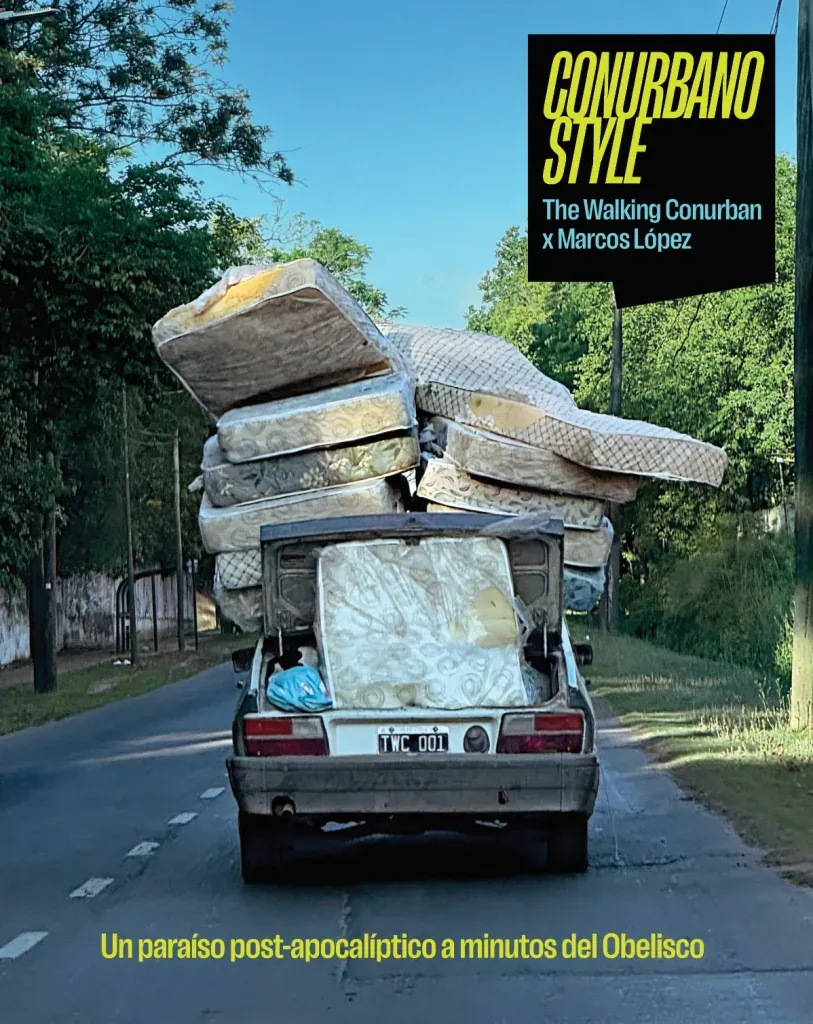 Portada del libro Conurbano Style de The Walking Conurban y Marcos López