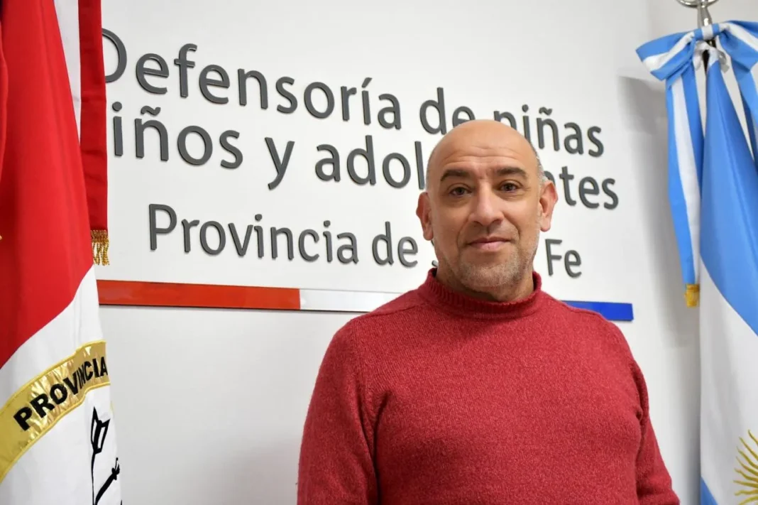 Juan Cruz Giménez, titular de la Defensoría de Niñas, Niños y Adolescentes de Santa Fe