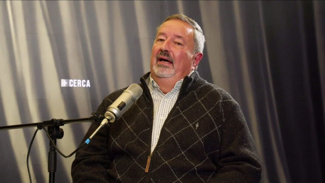Diego Nannini, cardiólogo de Rosario, durante la entrevista en el programa Más Cerca