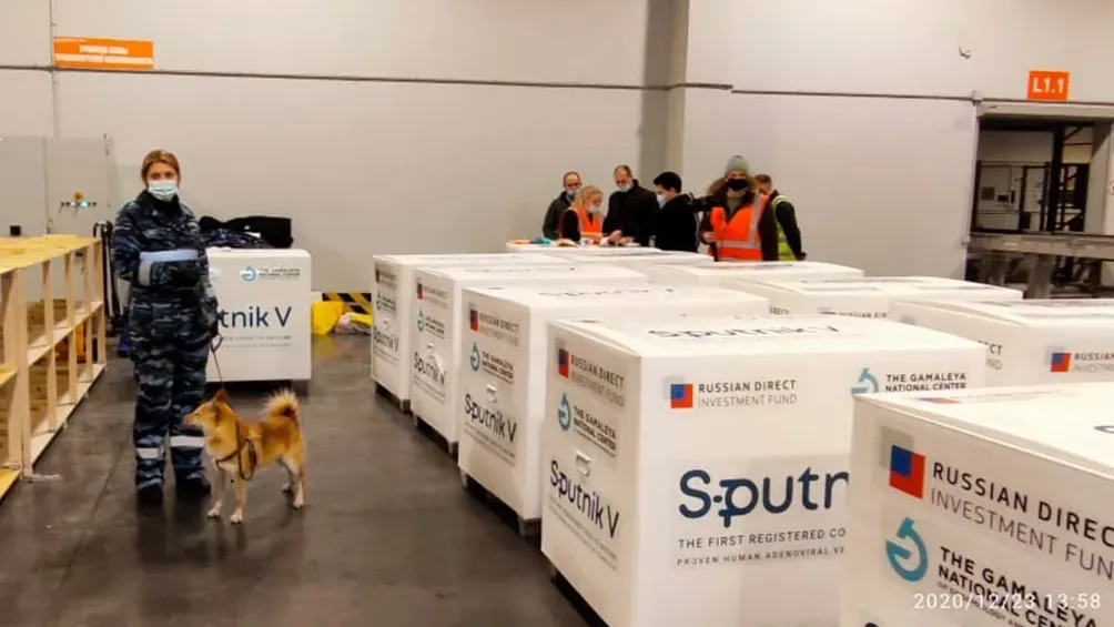 Imagen de la vacuna Sputnik V