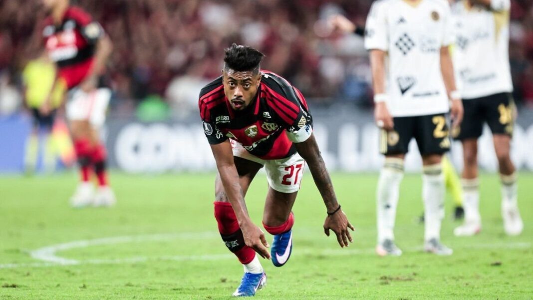 Partido de fútbol entre Central y Flamengo por la Copa Libertadores