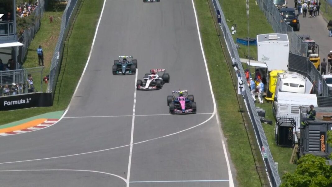 Franco Colapinto en el circuito Gilles Villeneuve durante el Gran Premio de Canadá