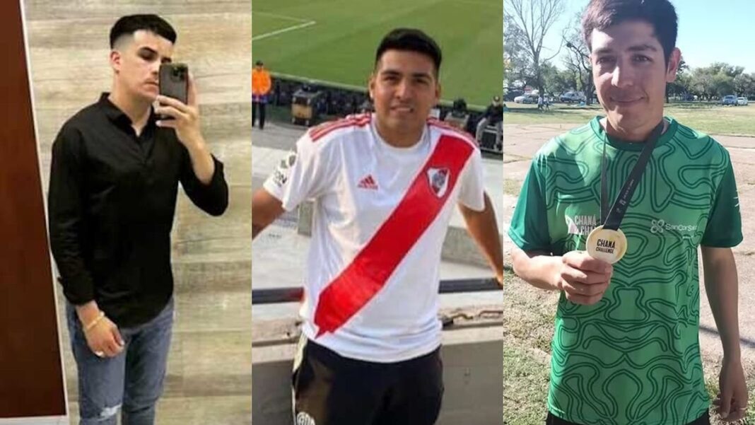 Fachada de vivienda en Capitán Bermúdez donde ocurrió el triple crimen