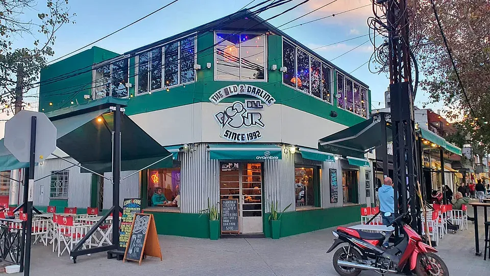 Fachada del bar Pagos del Sur en Santa Fe