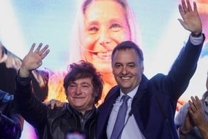 Manuel Adorni en actividad oficial