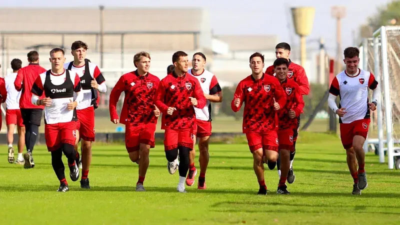 Entrenamiento de Newell’s en el Centro de Entrenamiento Jorge Griffa