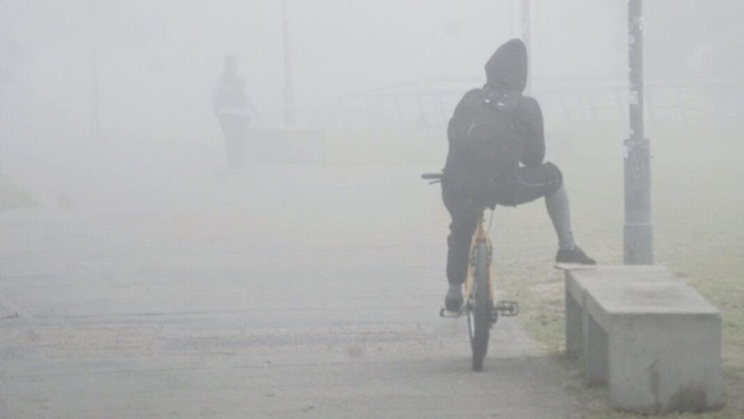 Densa niebla en Rosario que reduce la visibilidad