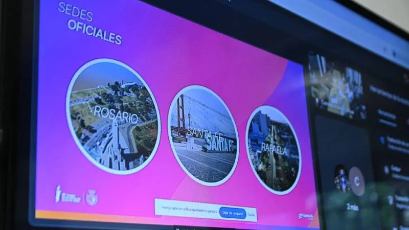 Presentación de los Juegos Suramericanos 2026 en Rosario