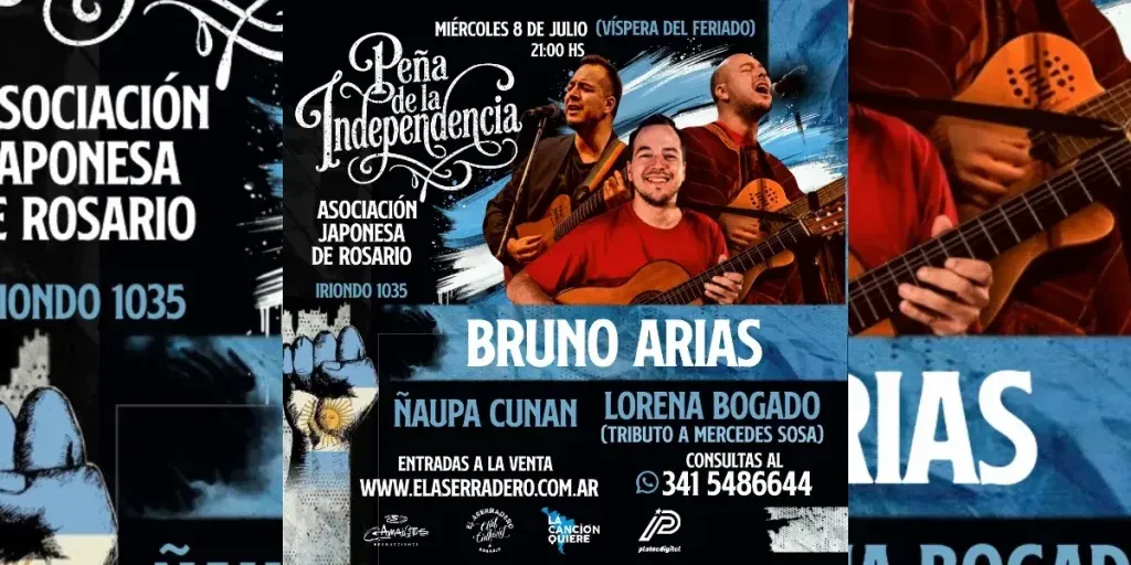 Bruno Arias en concierto