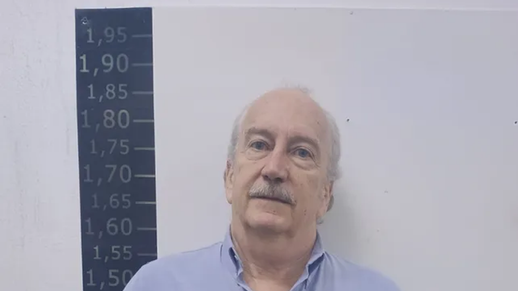 Fotografía del financista Luis Herrera durante una audiencia judicial