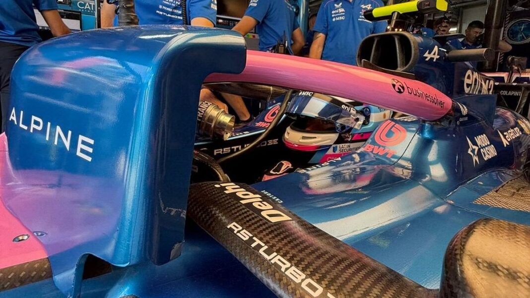Franco Colapinto en el circuito de Barcelona durante las prácticas del GP de España