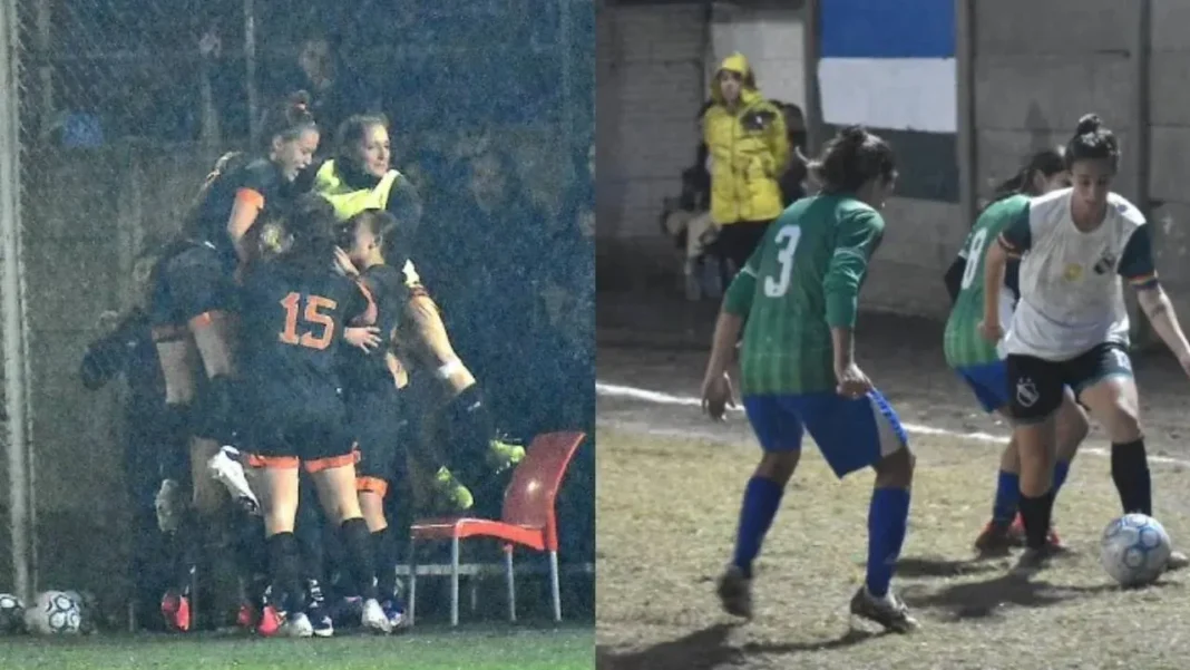 Partido de fútbol femenino de la Copa Santa Fe