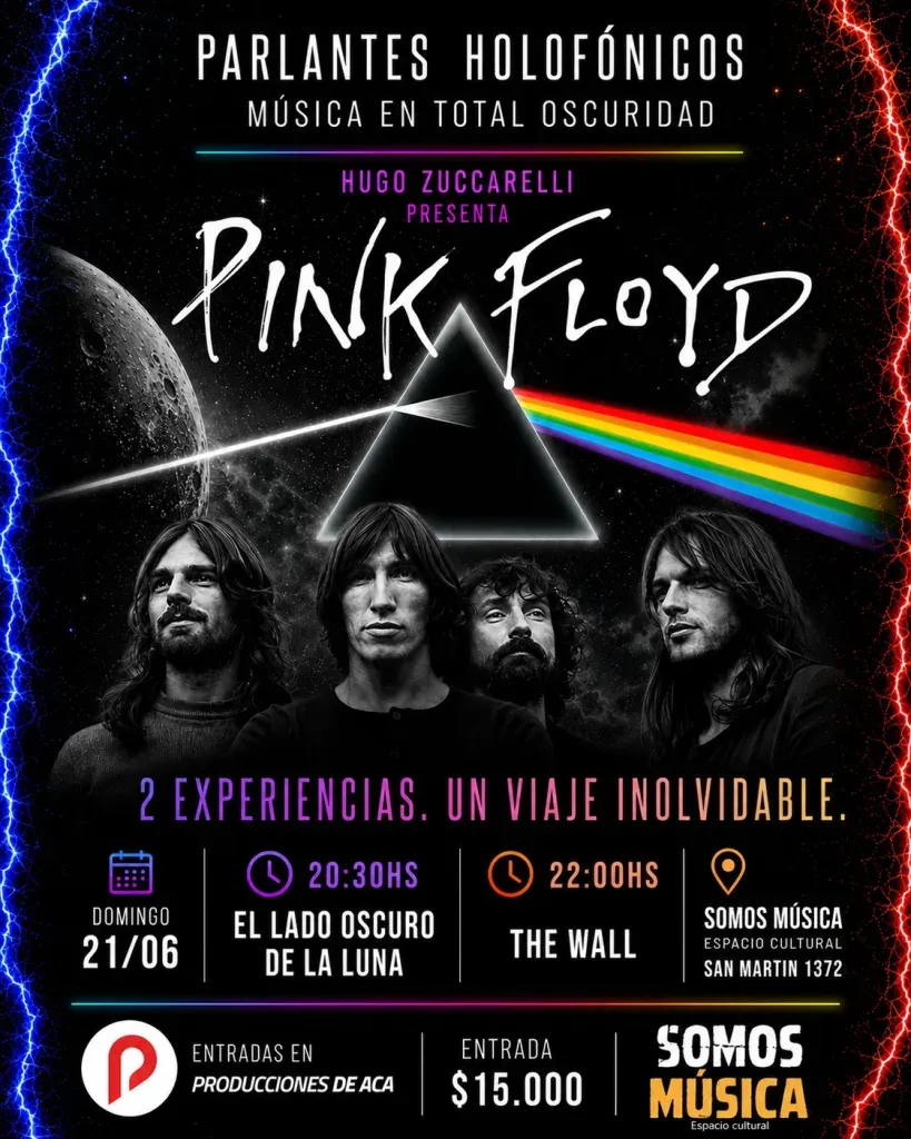 Parlantes Holofónicos en el espacio Somos Música de Rosario