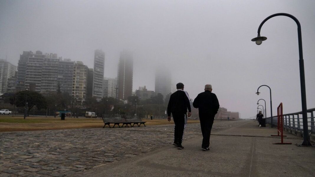 Niebla matutina en Rosario