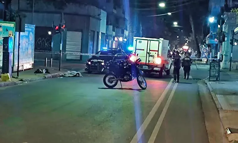 Esquina de Entre Ríos y Zeballos en Rosario