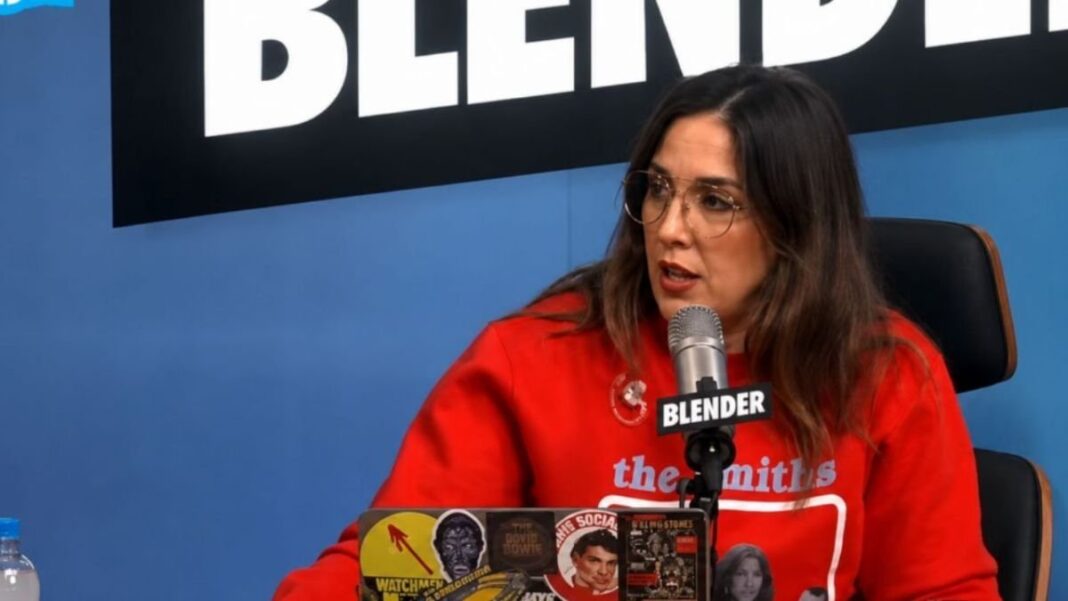 Fiorella Sargenti conductora de Último Aviso en Blender
