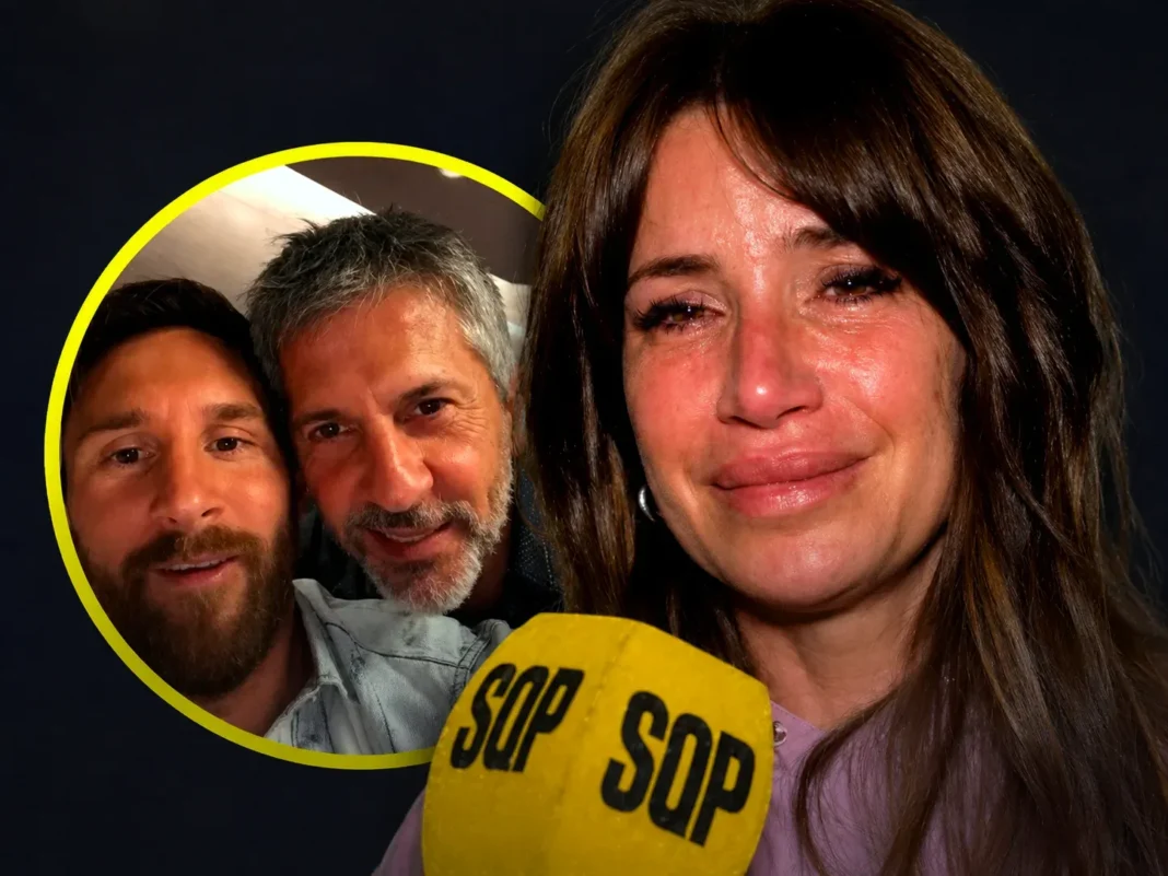 Florencia Peña en el programa de streaming Luzu