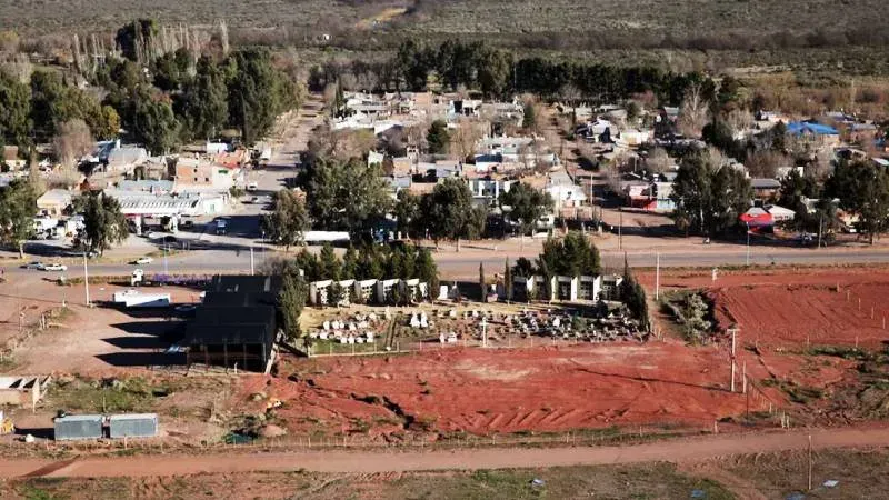 Vista de la ciudad de Añelo, Neuquén, epicentro logístico de Vaca Muerta