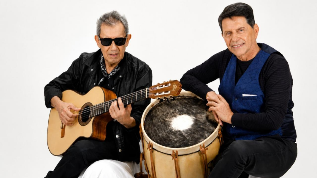 Cartel promocional de Sonckoy Carabajal, la peña en Rosario con Cuti Carabajal, Roberto Carabajal y Juan Carlos Baglietto