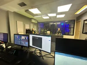 Matías Bagnato durante una entrevista