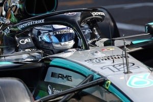 Kimi Antonelli y Max Verstappen en la primera fila de la grilla del Gran Premio de Mónaco