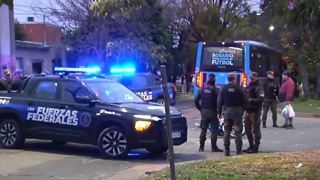 Esquina de Molina y Calfucurá en barrio La Cerámica, lugar del choque entre un colectivo y una moto