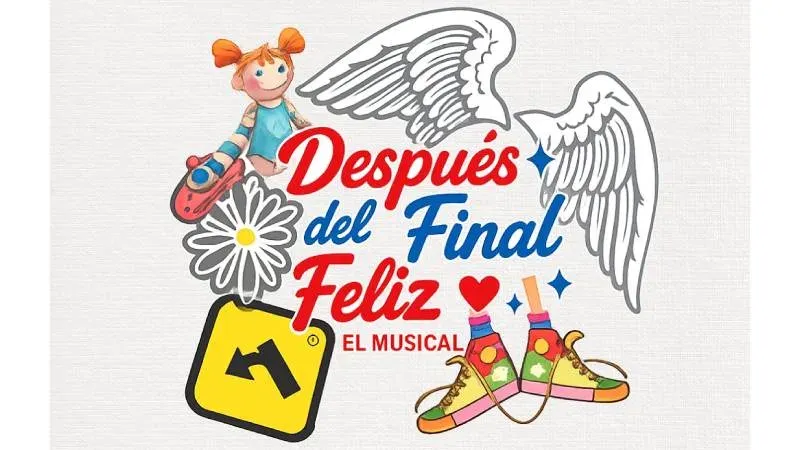 Fotografía del elenco del musical Después del final feliz en Jaguar Haüs