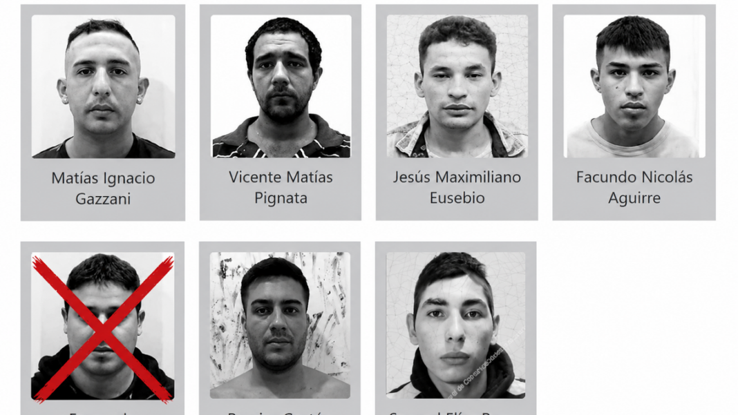 Fotografía de Matías Gazzani, prófugo más buscado de Santa Fe